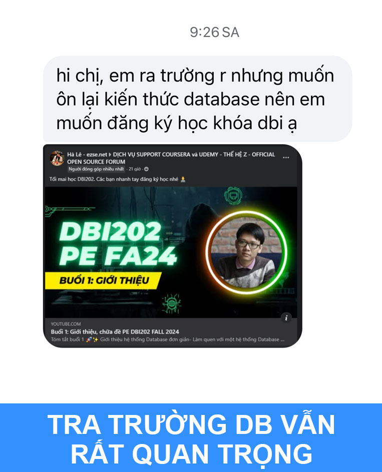 Feedback từ học viên