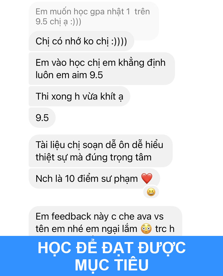 Feedback từ học viên