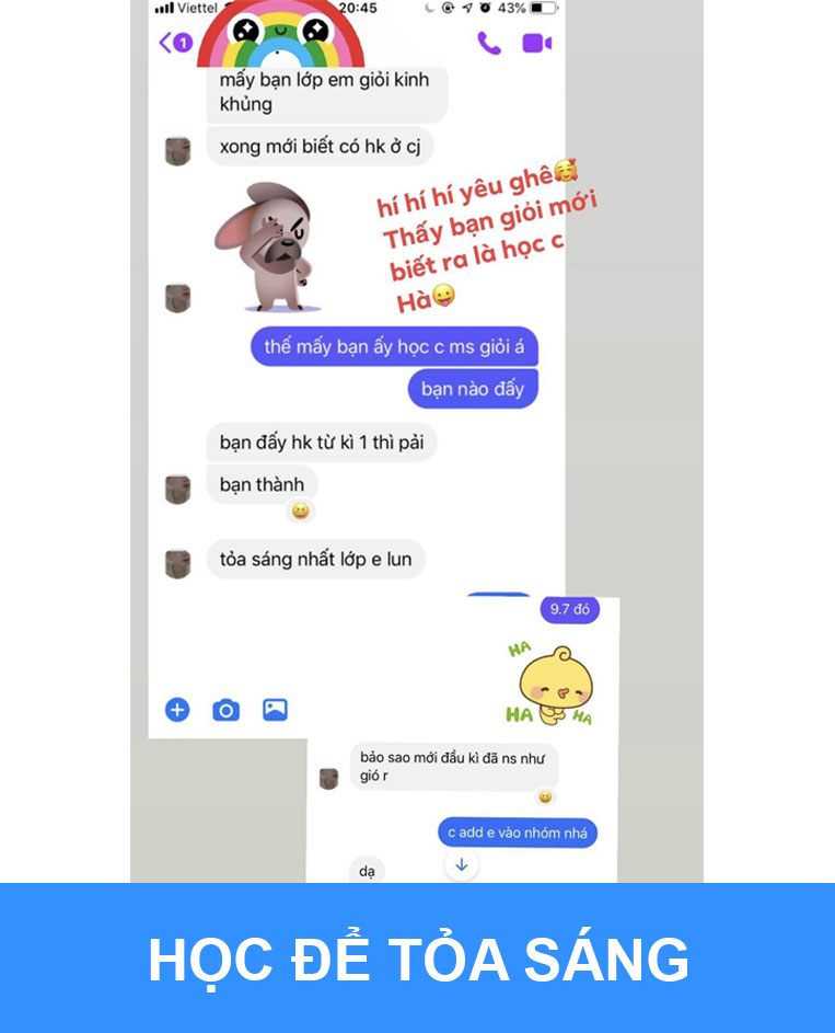 Feedback từ học viên